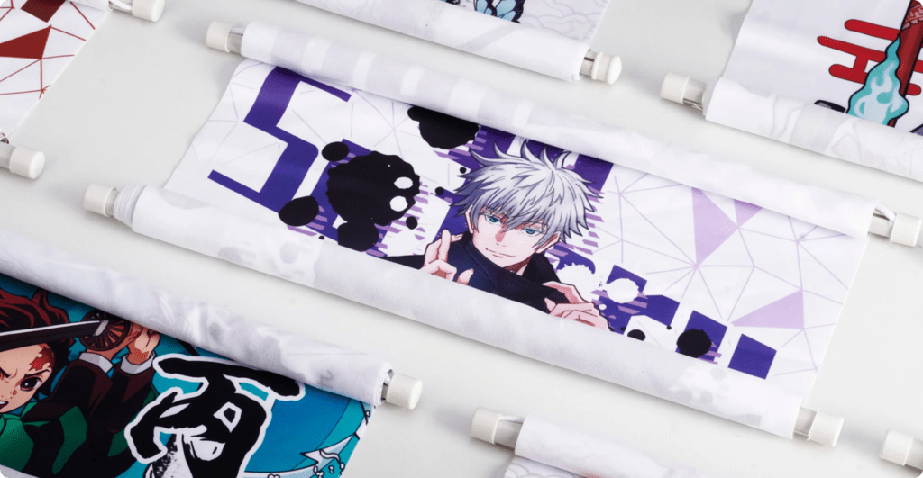 Anime Scroll Posters