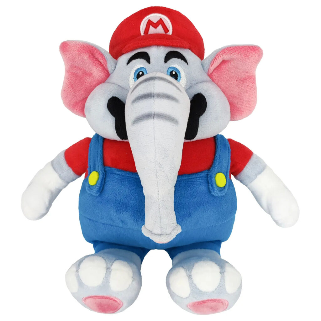 Super Mario Bros Plush Doll Elephant Mario