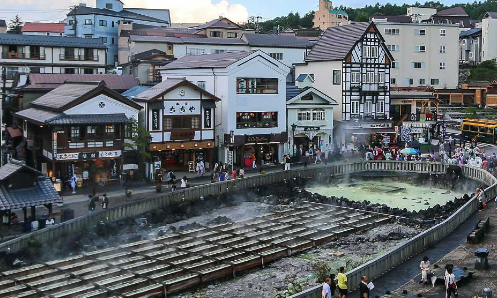 kusatsu bathhouses onsen