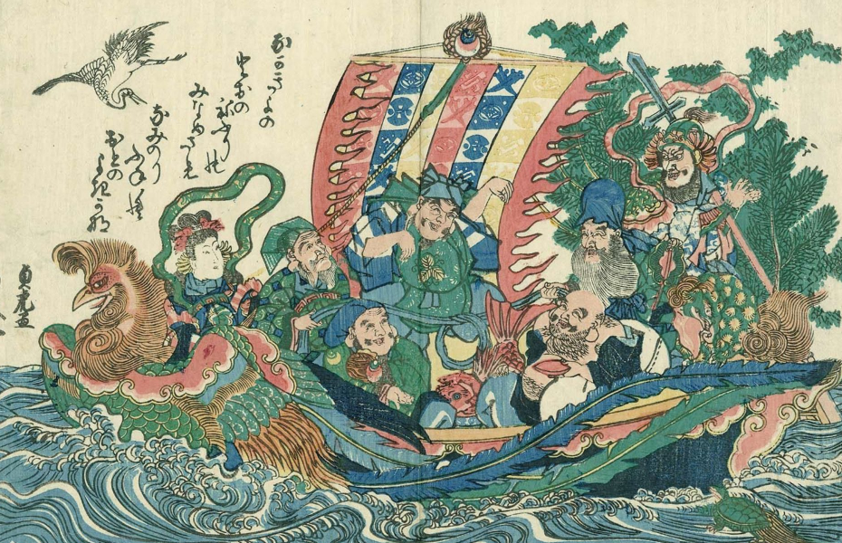 Shichifukujin Meguri or Seven Lucky Gods Pilgrimage