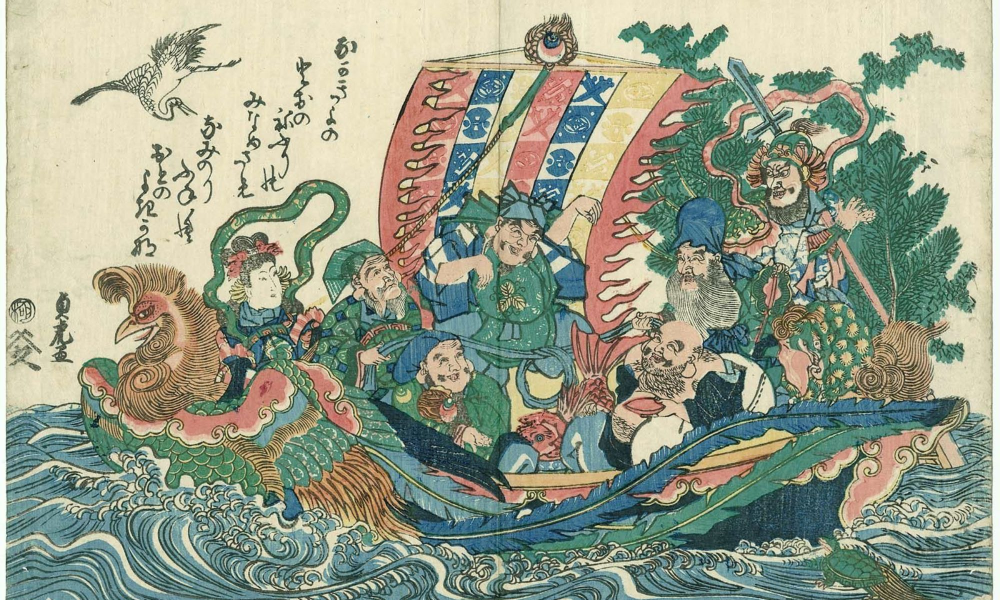 Shichifukujin Meguri or Seven Lucky Gods Pilgrimage