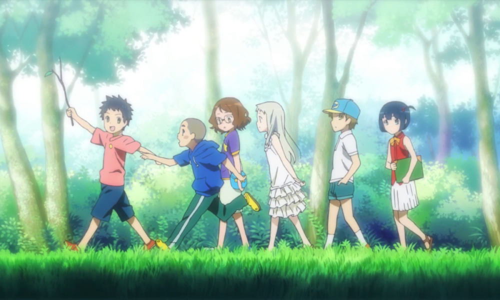 is anohana the saddest anime