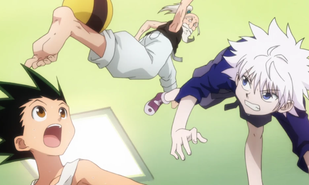 hunter x hunter gona and killua tag