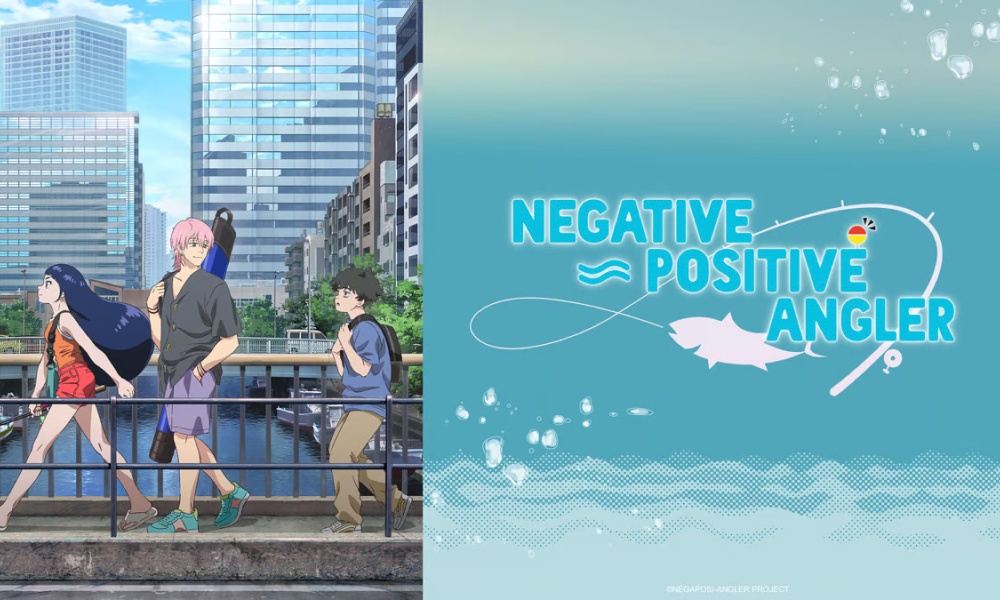 negative positive angler review, anime of fall 2024 season.