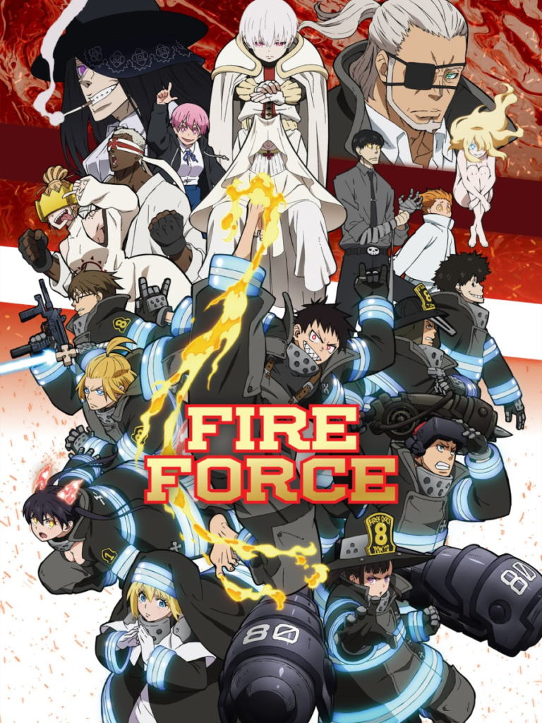 fire force season 3, shinra, new fire force trailer, fire force season 3 trailer, crunchyroll,