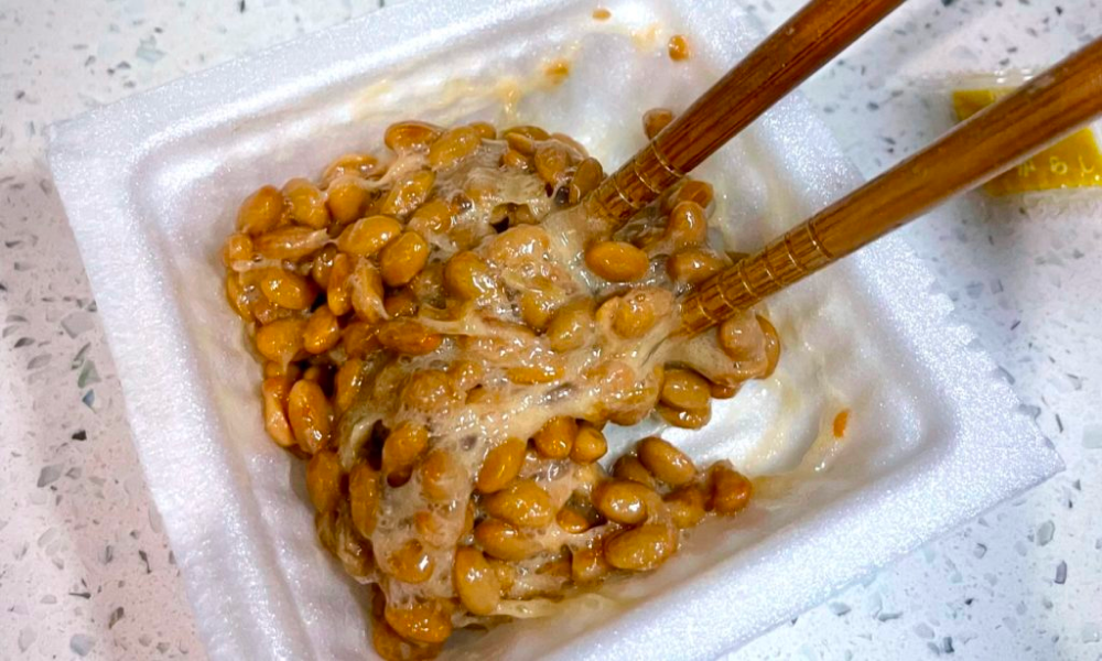 natto stickiness, why is natto sticky, how to eat natto, first time eating natto