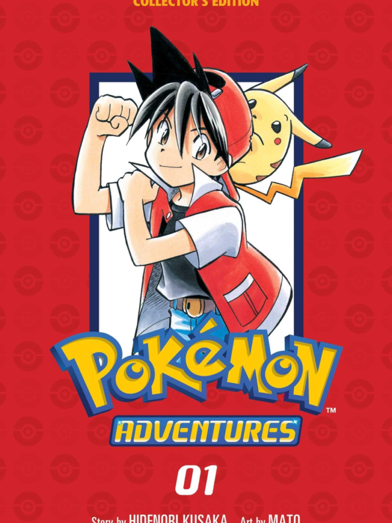 red and blue arc, pocket monsters special volume 1, pikachu, 