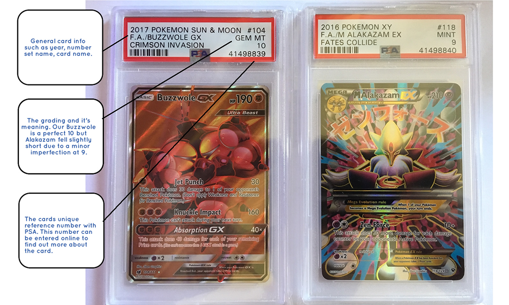 PSA cards, how to psa cards, psa grading cards