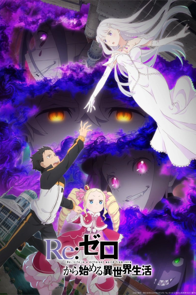 re zero season 3, is re zero a fantasy anime, best isekai anime 2024, 