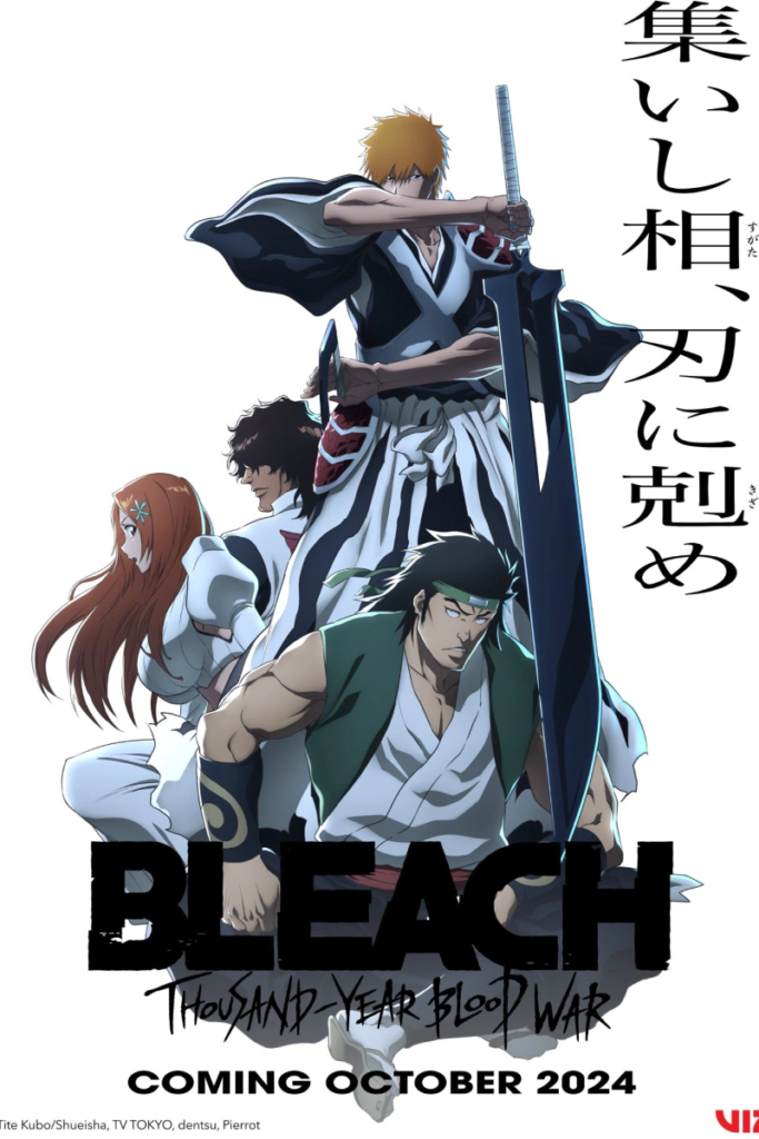 bleach thousand eyar blood war, bleach 2024, thousand year blood war bleach