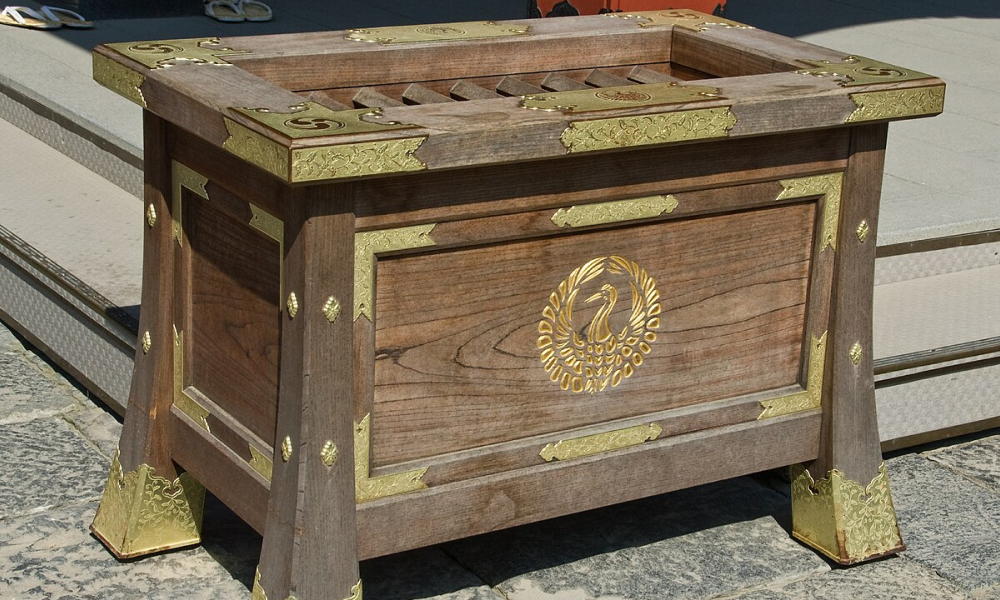 japanese offering box, sansenbitsu, how do i offer at a shrine if i dont have cash, are there cashless shrines