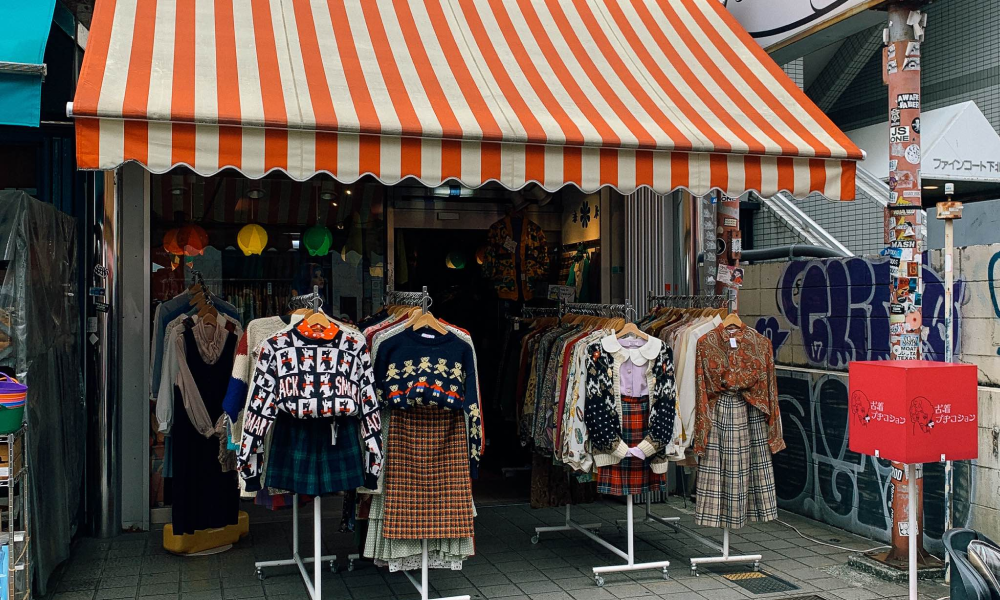 japans vintage scene, vintage japanese, japanese thrift stores, where to buy japanese thrifted clothes, second street japan, osaka thrift, japan's vintage best deals, japan designer thrift store, japan designer thrift store, where is the best city for, vintage shopping in japan?, which part of japan is best for shopping?