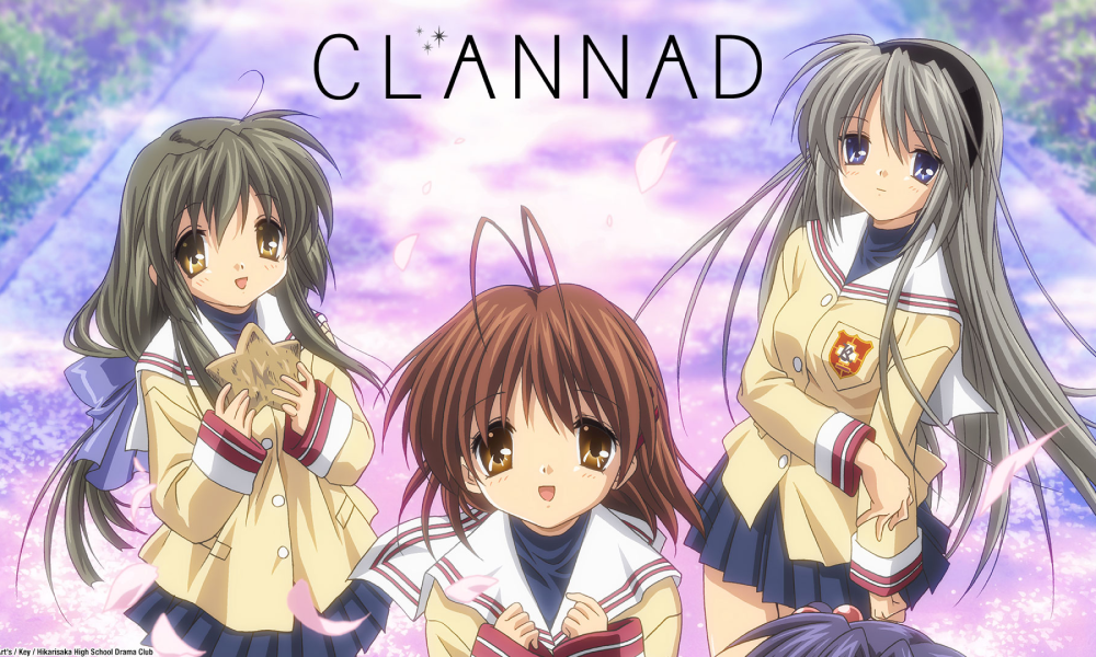 clannad anime review, tomoya and nagisa, nagisa furukawa, will clannad make you cry, high school, video game, tomoya okazaki, drama club, clannad and clannad after story, kyoto animation produced