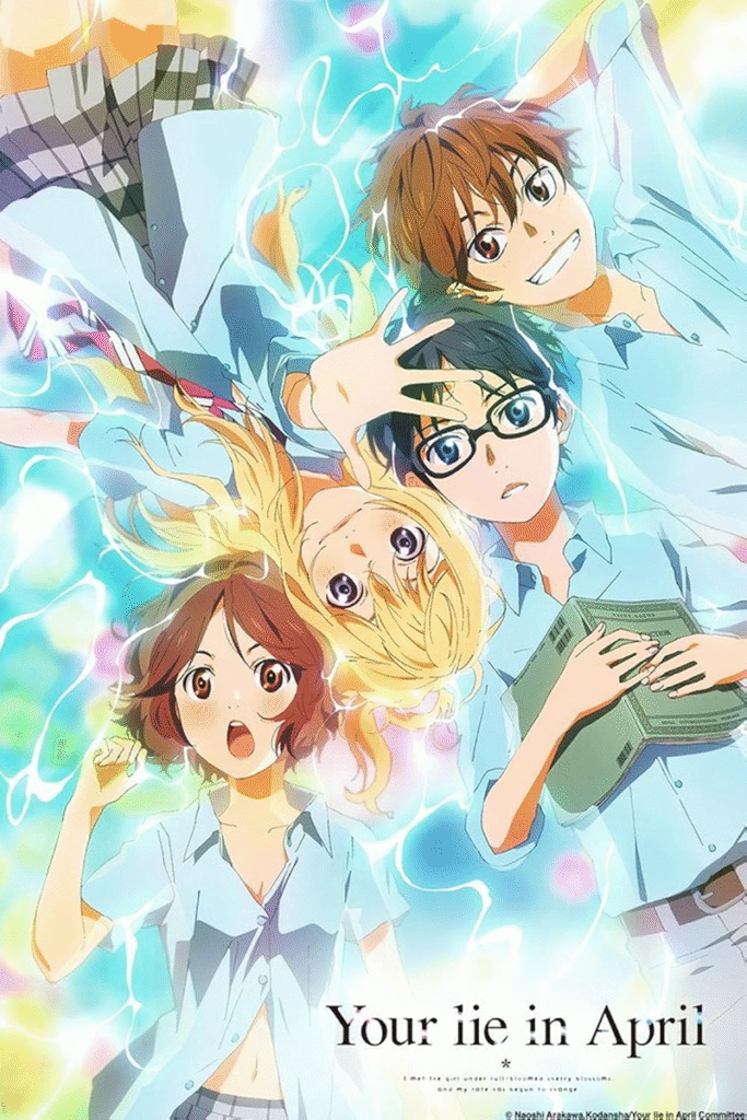 YLIA, your lie in april, piano anime, music anime