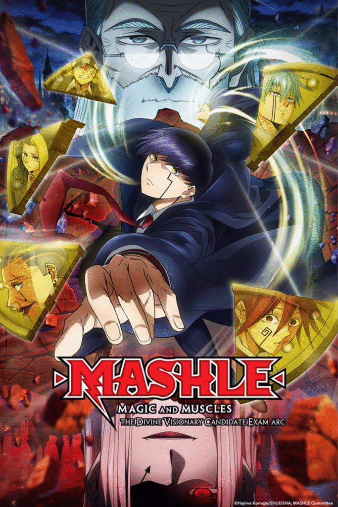 mashle magic and muscles, the best comedy anime 2025,