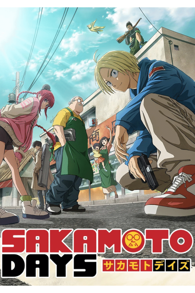 sakamoto days poster, sakamoto days imdb, sakamoto days synopsis, what is sakamoto days about,