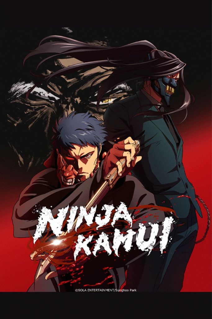 ninja kamui, anime originals, action anime, anime about ninjas