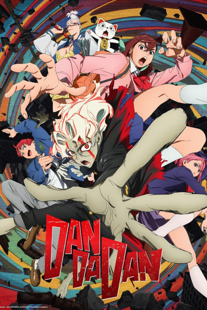 successful manga adaptations, dandadan, manga to anime, momo ayase, okarun,