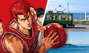 Slam dunk locations in Japan; Slam dunk anime
