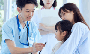 Japan medical help for tourists with sick kids; japan pedia