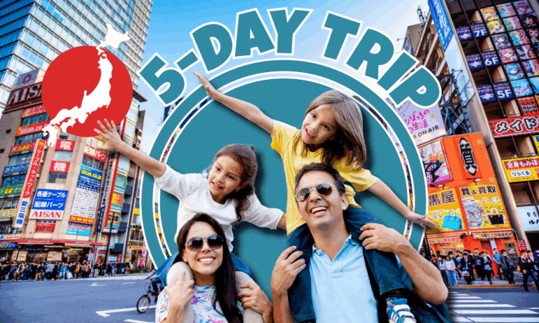 Tokyo family itinerary, family itinerary plan