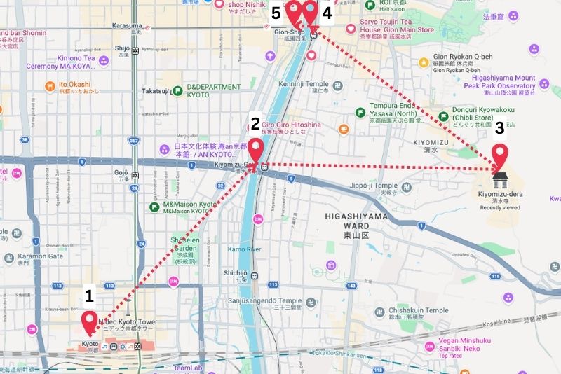 Detective Conan Kyoto Anime Pilgrimage Route