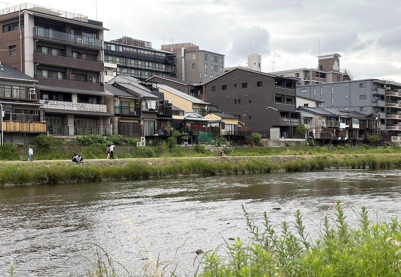 Kamo river - Kyoto