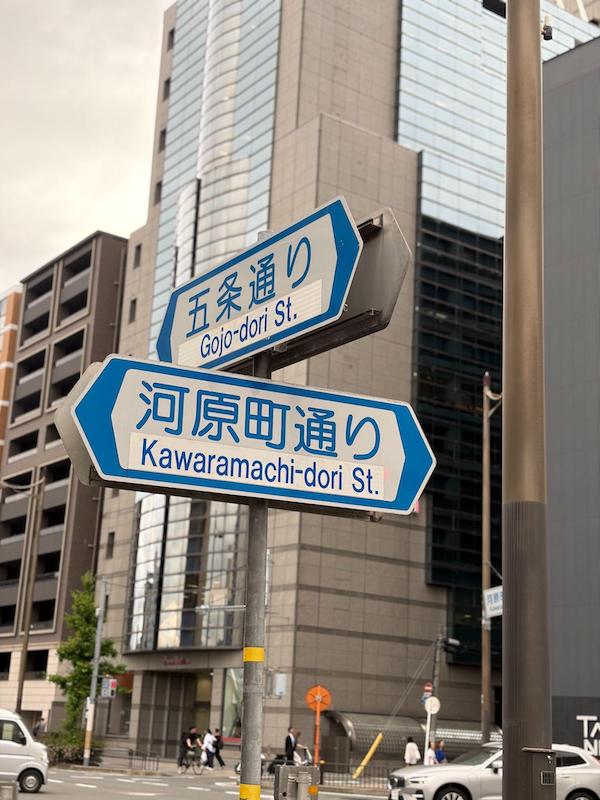 Navigating Kyoto streets - anime pilgrimage