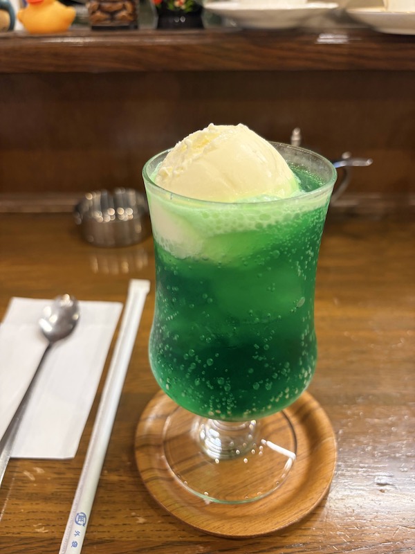 Coffee Shop Dream melon soda