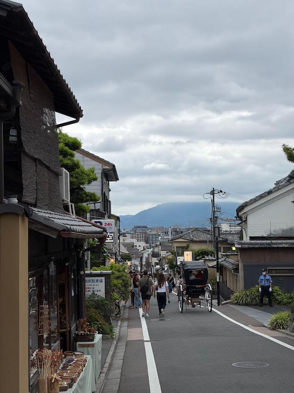Road to Kiyomizudera in Kyoto