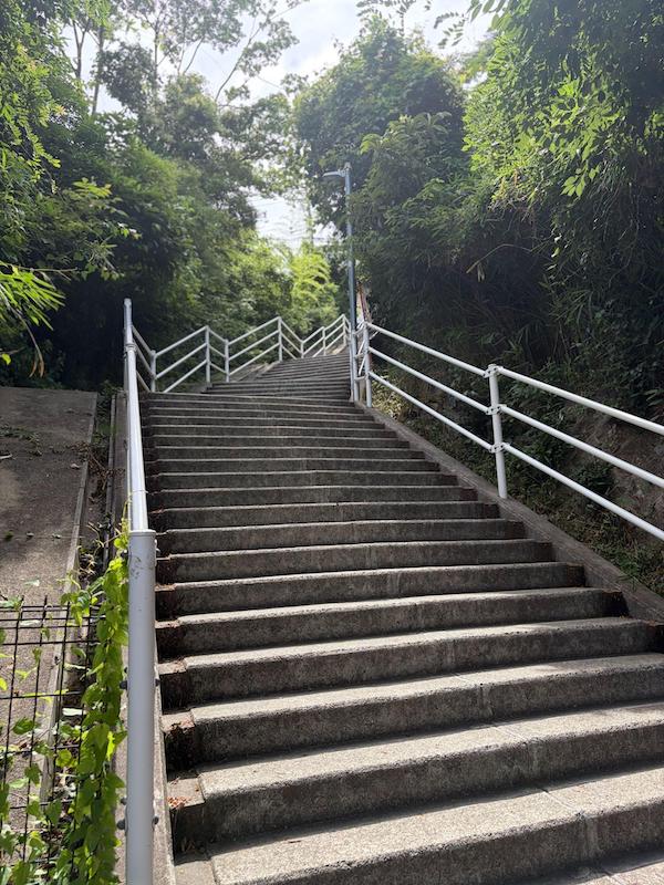 Stairs from Haruhi Suzumiya anime
